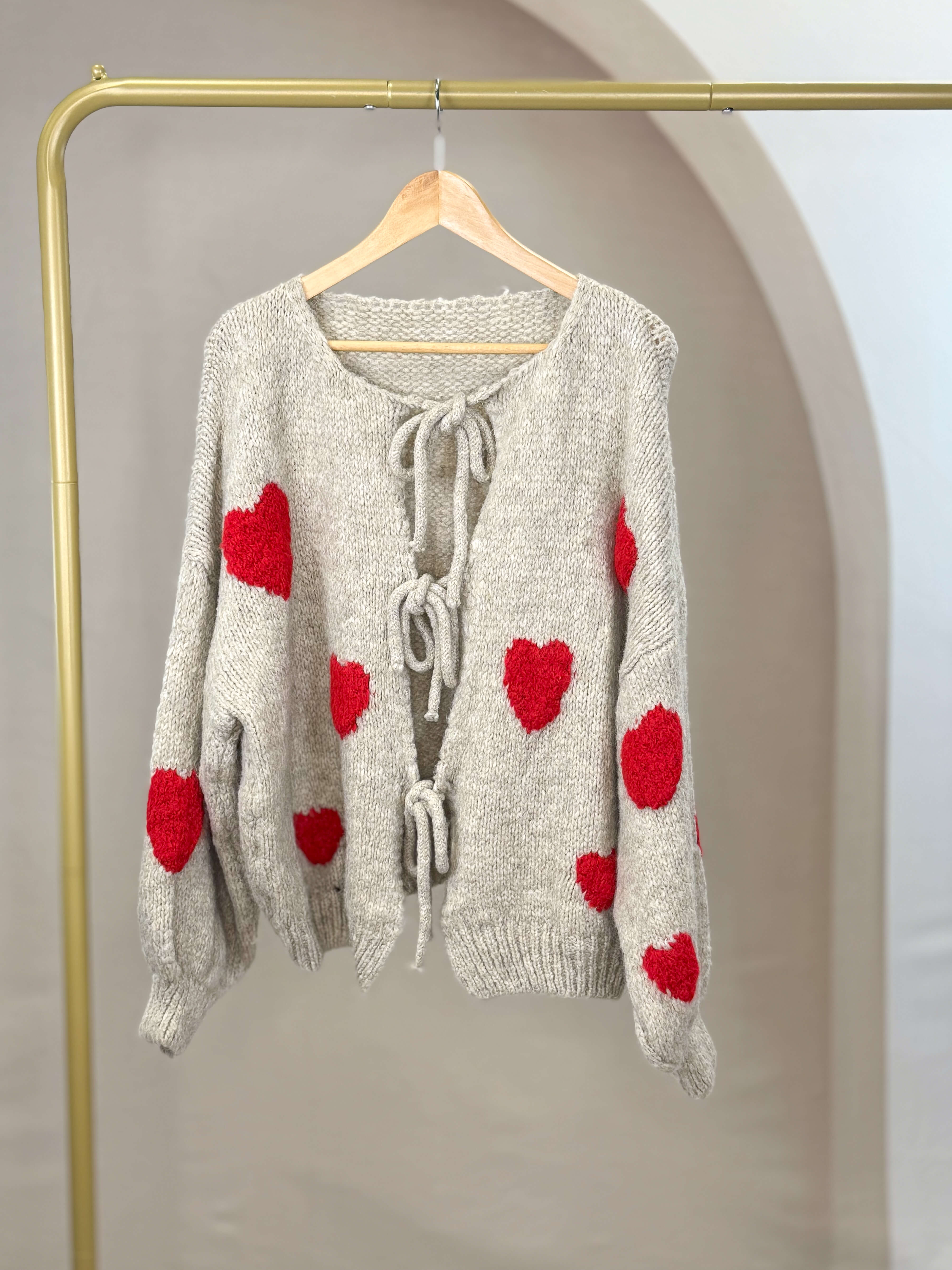 Herz Cardigan