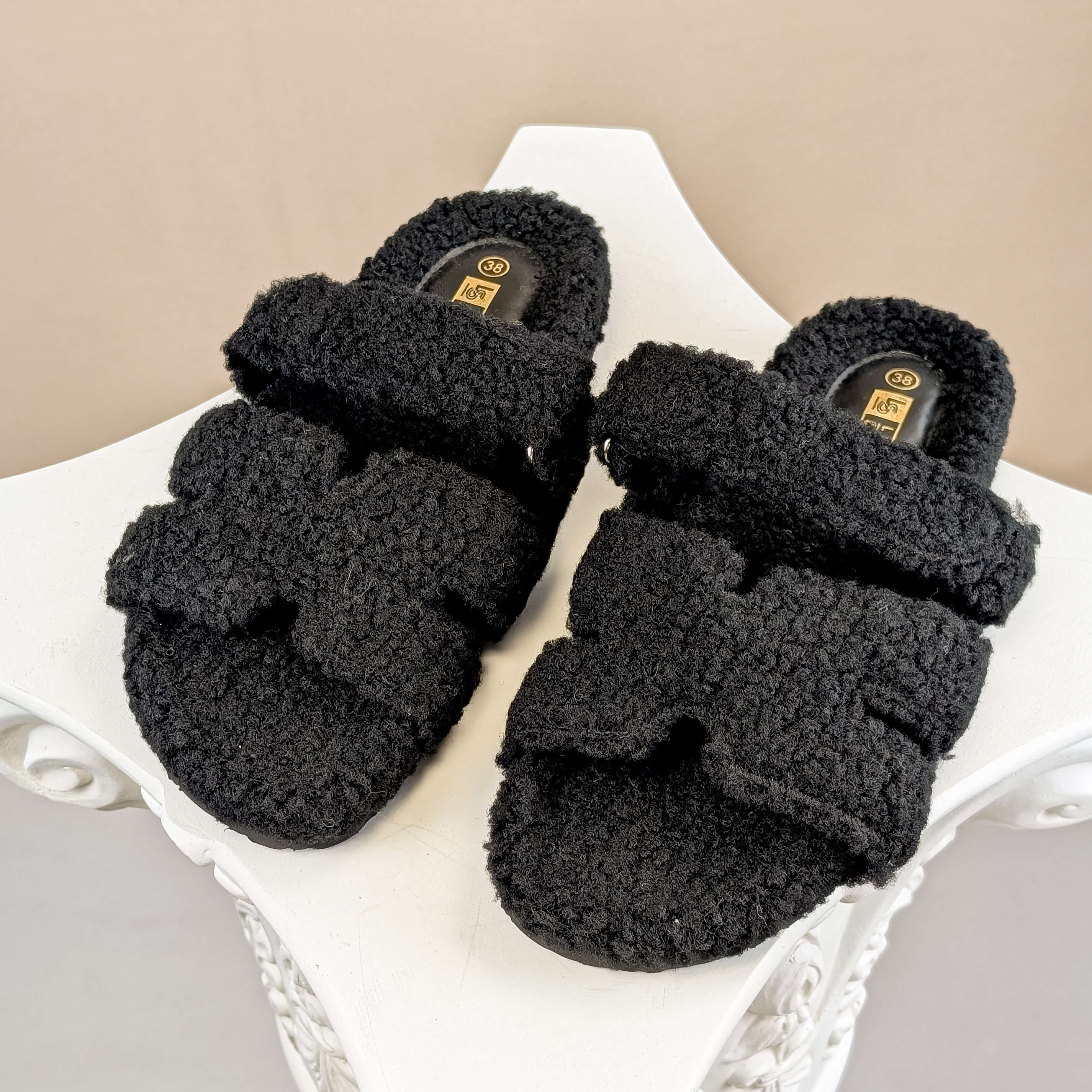 H-Sandalen Teddy Schwarz