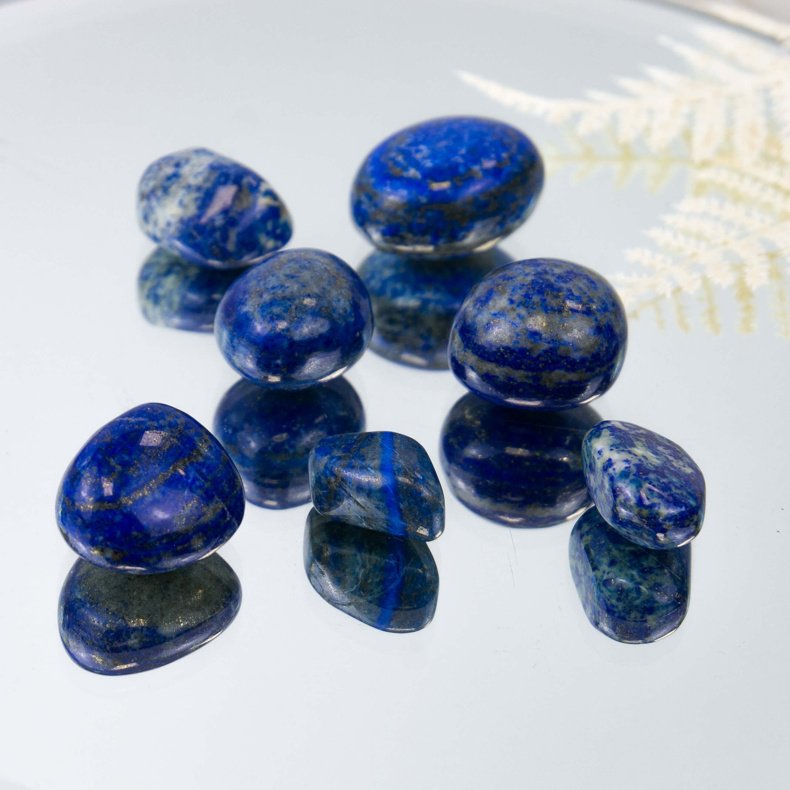 Lapislazuli Trommelstein