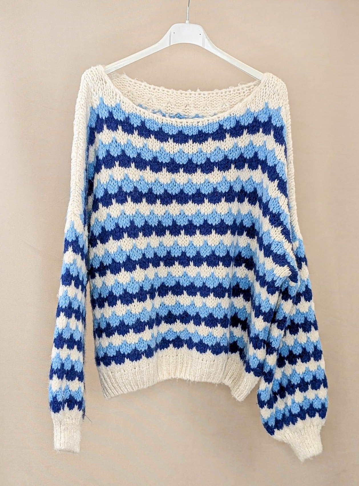 Mermaid Pullover - Blau