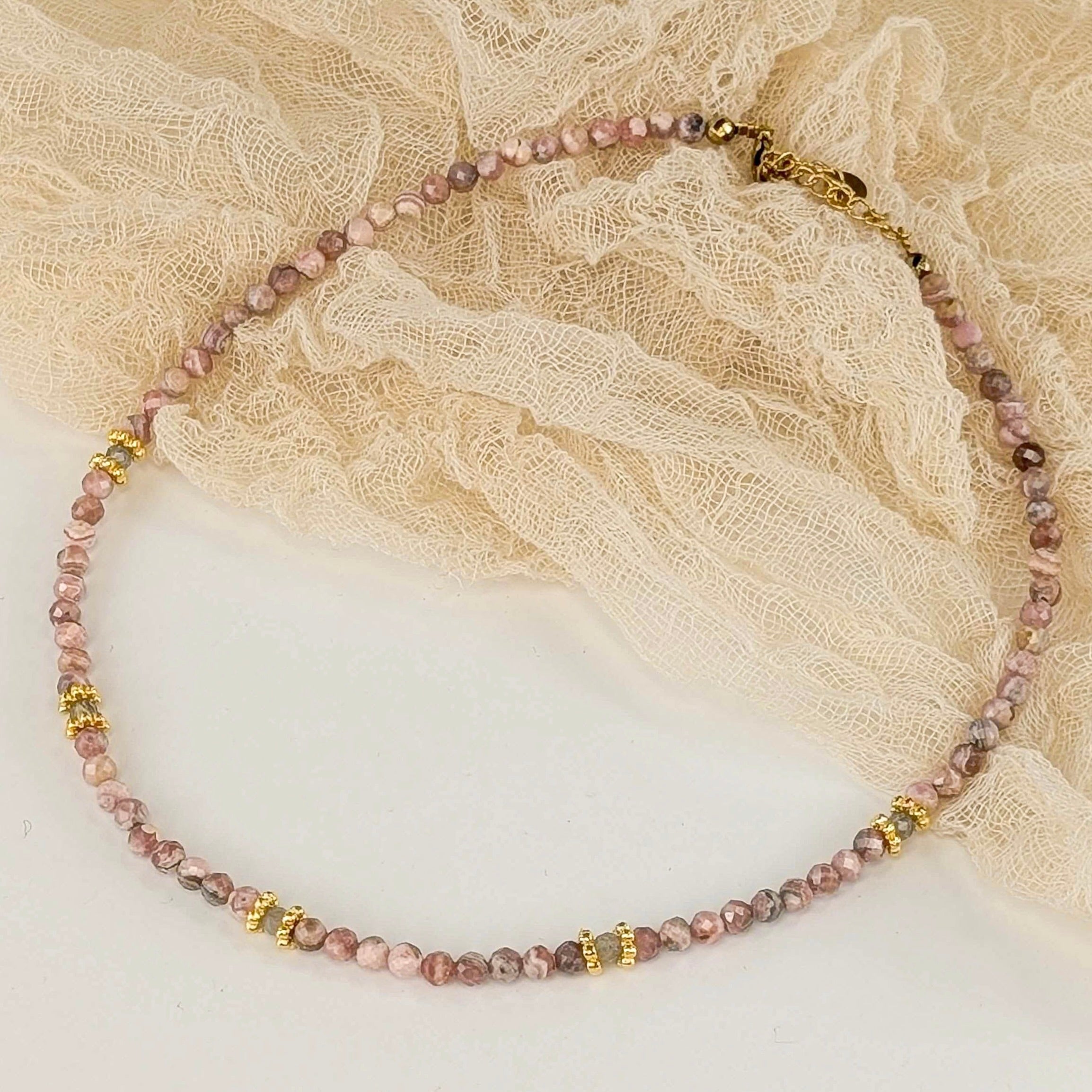 Rhodochrosit Choker