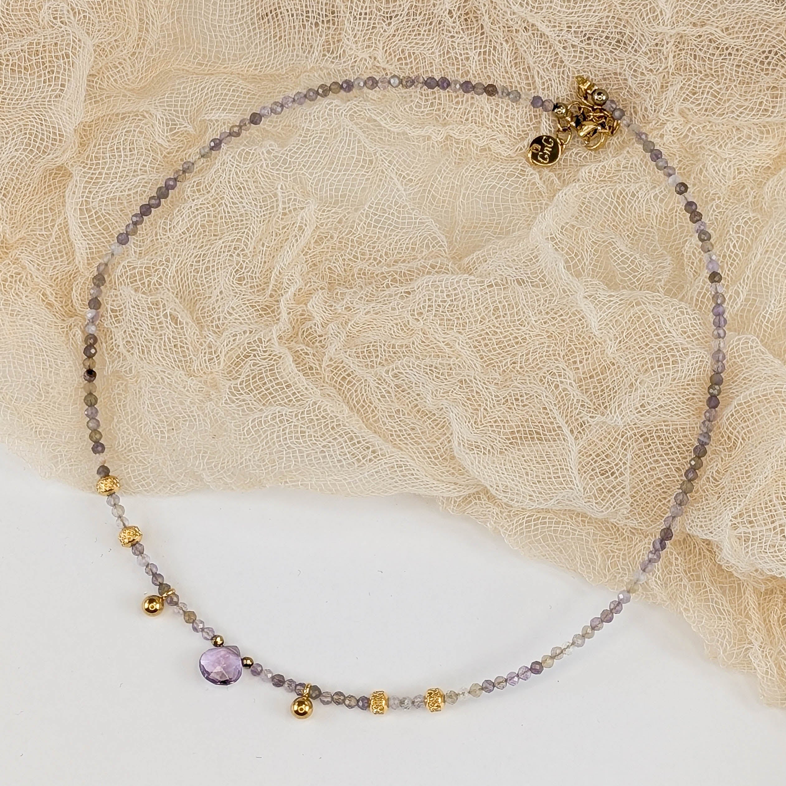 Amethyst Choker