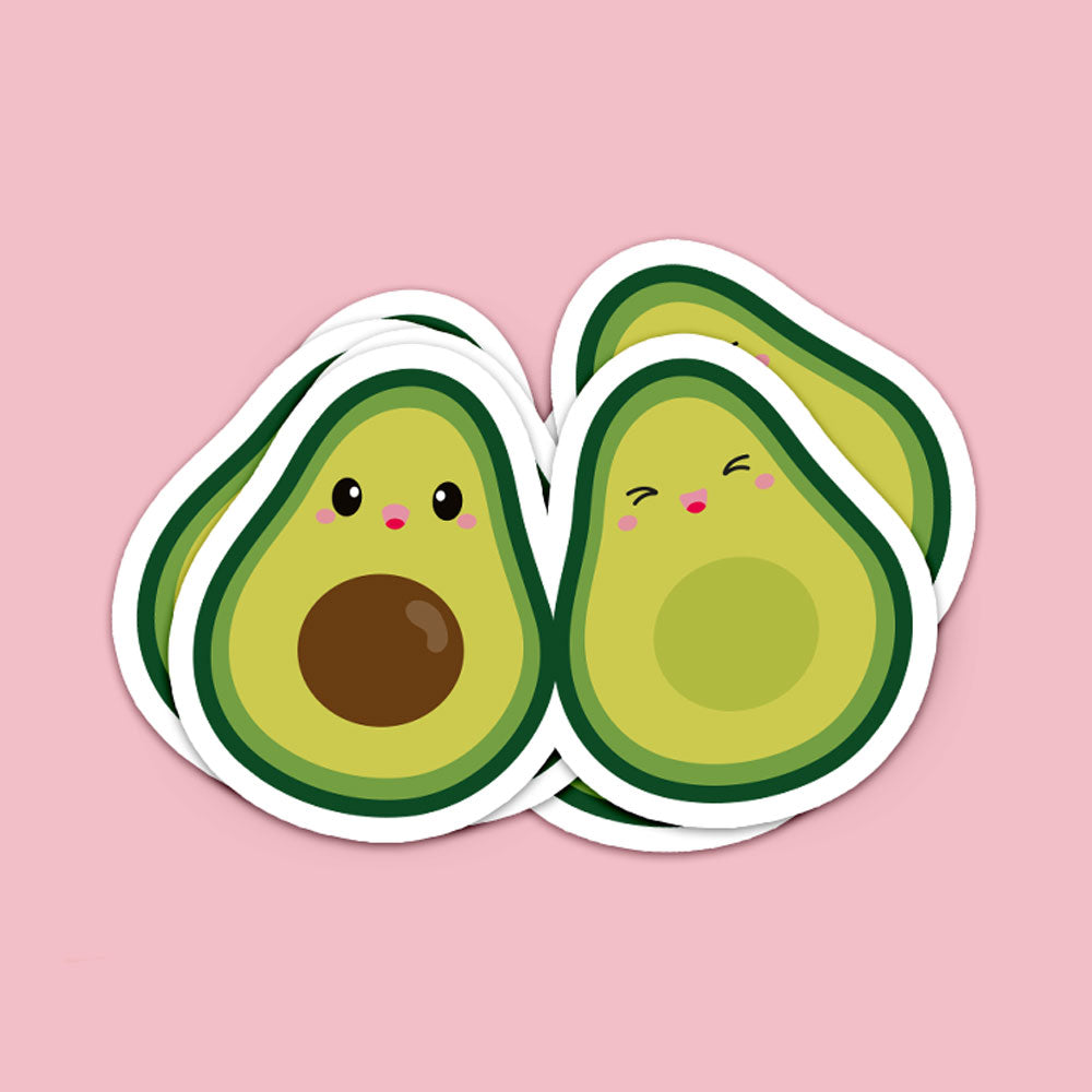 Avocado Couple - Sticker