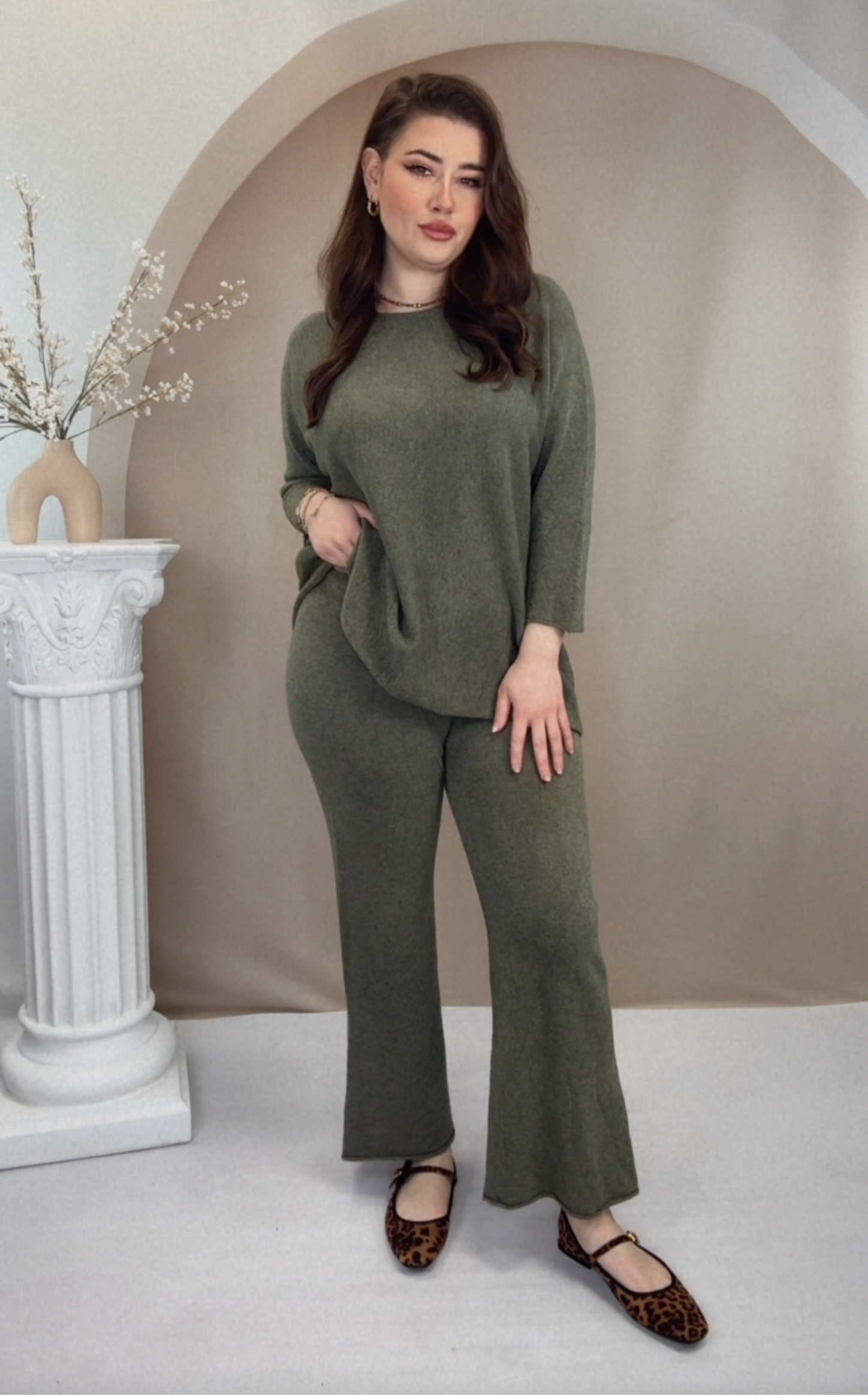 Cozy Lounge Set - Khaki