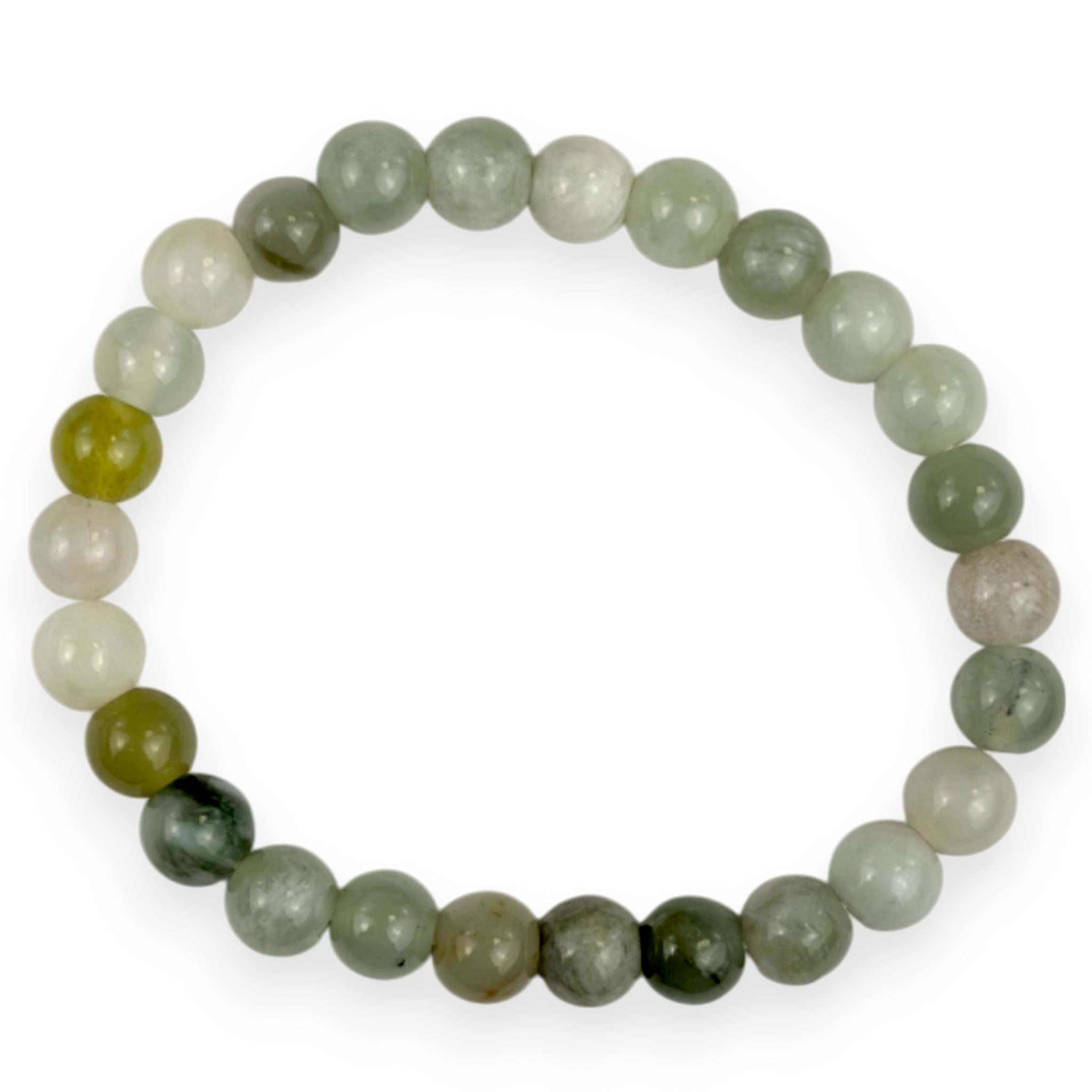 Serpentin Jade Armband