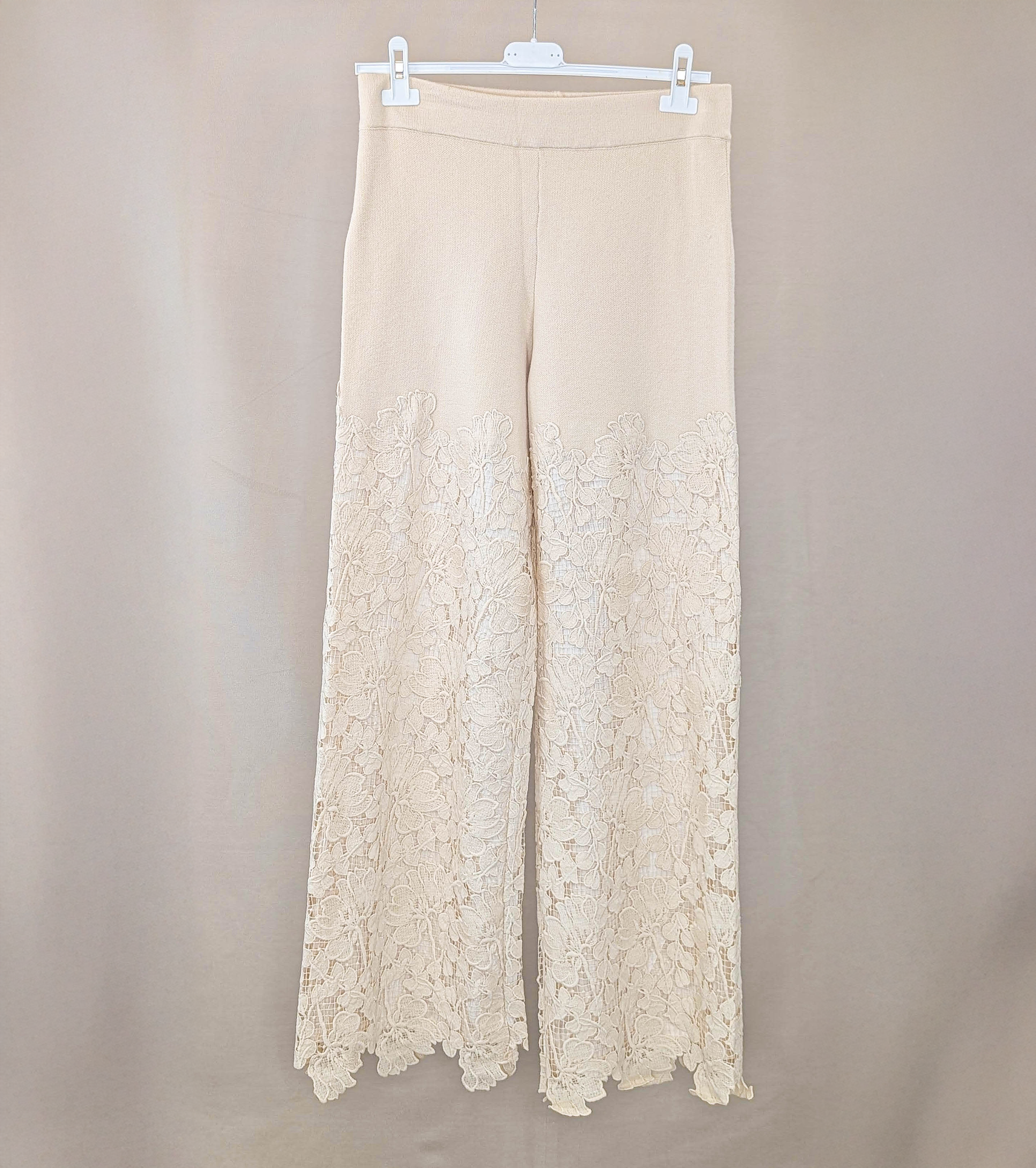 Lace Lana Hose - Cream